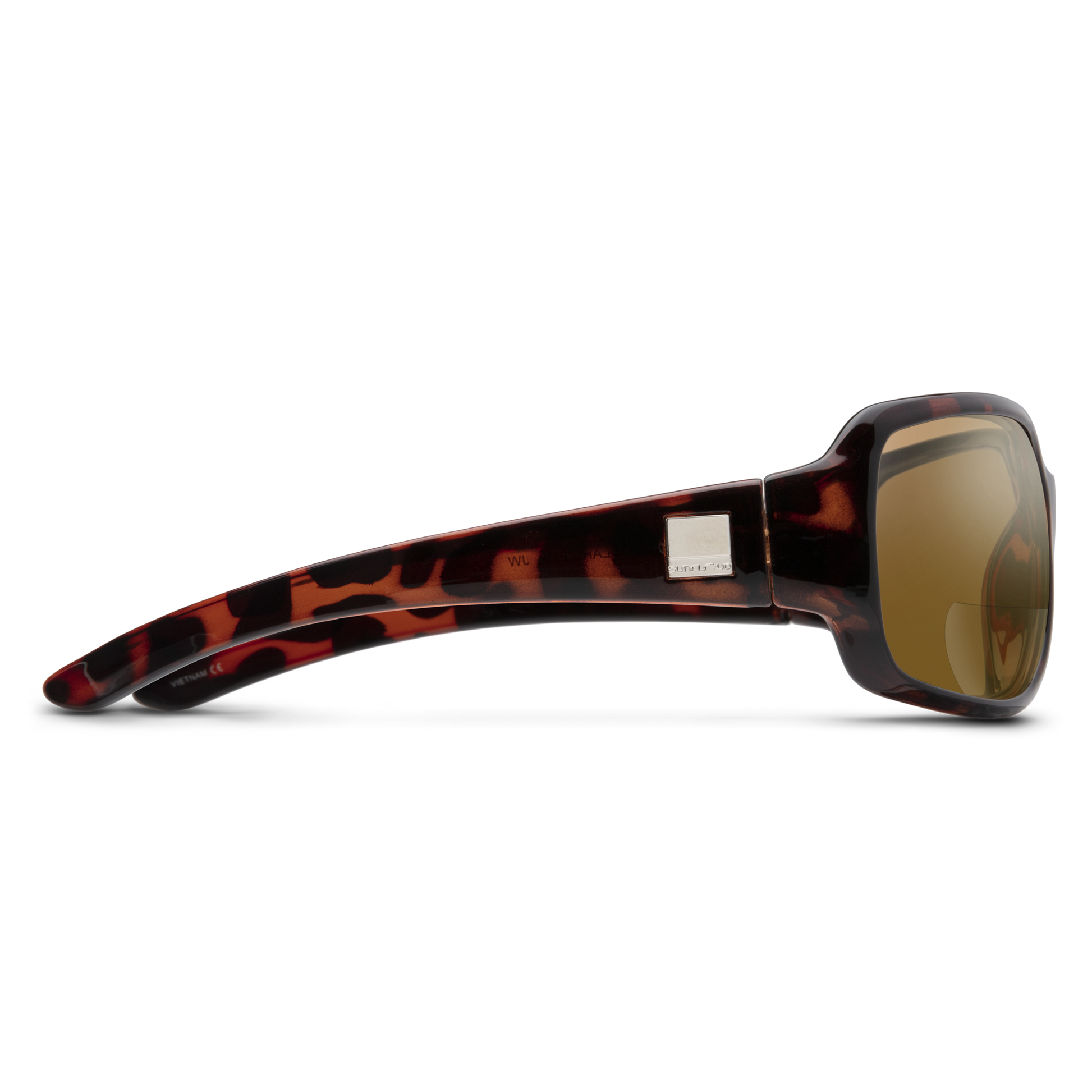 Cookie Reader, Tortoise + Polarized Brown 250 Lens