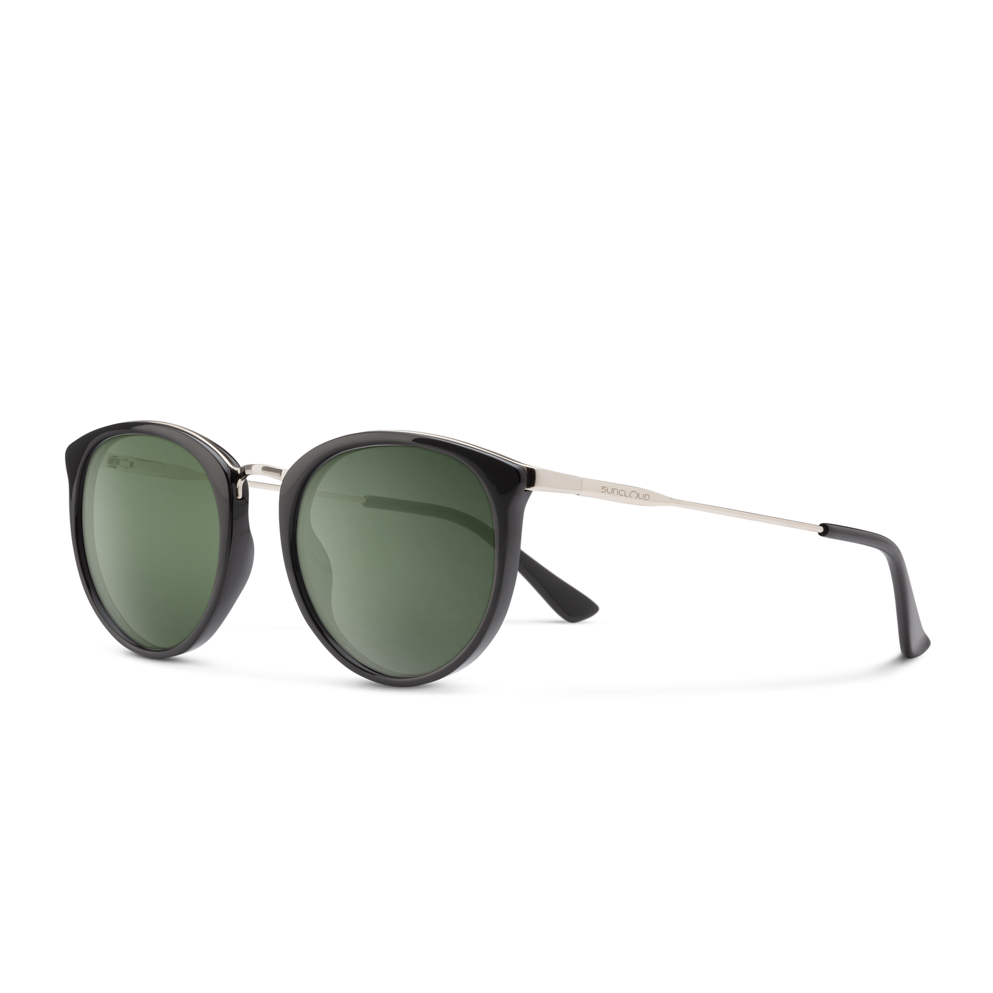 Dana, Black + Polarized Gray Green Lens