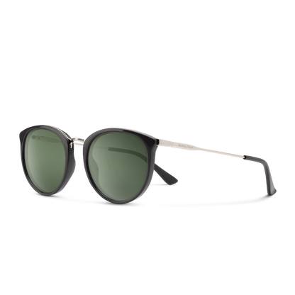 Dana, Black + Polarized Gray Green Lens