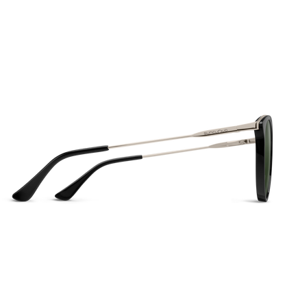 Dana, Black + Polarized Gray Green Lens