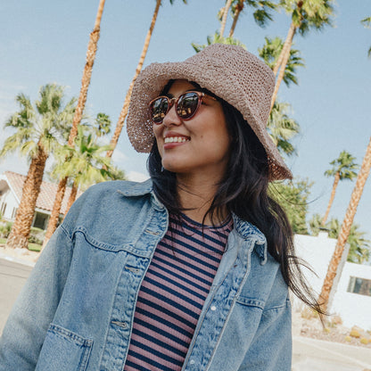 Dana, Black + Polarized Gray Green Lens
