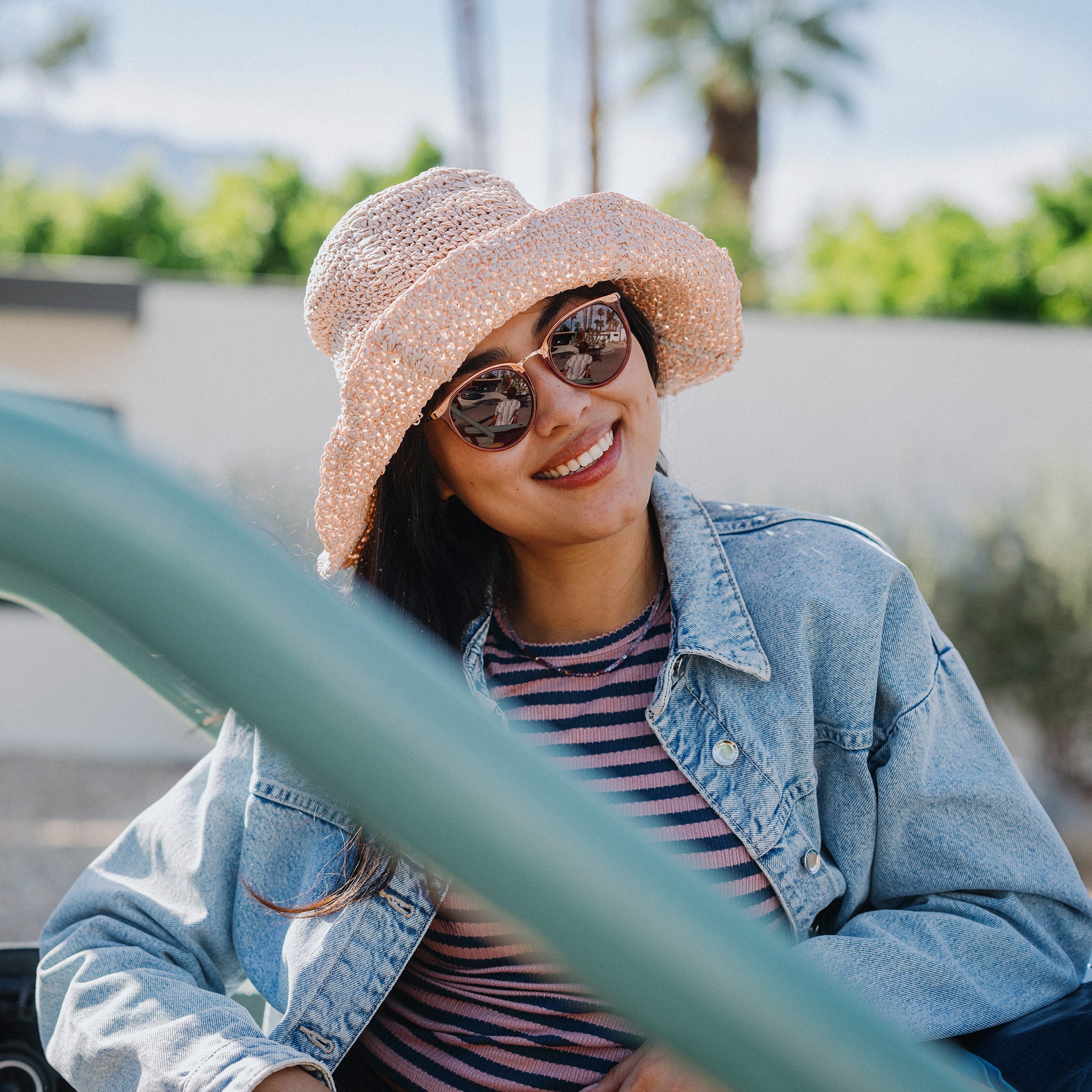 Dana, Black + Polarized Gray Green Lens