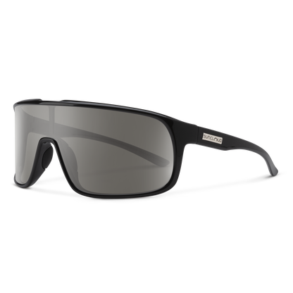 Double Up, Matte Black + Polarized Blue Mirror Lens