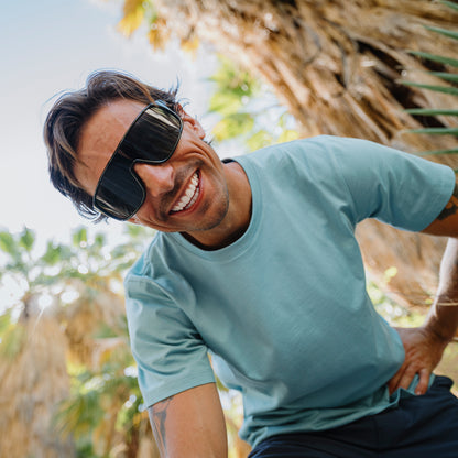 Double Up, Black + Polarized Gray  Lens