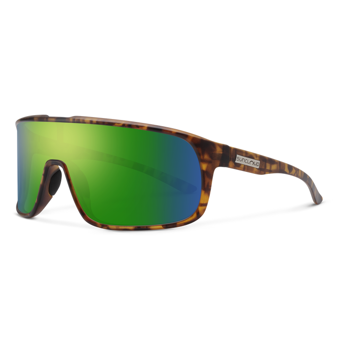 Double Up, Matte Black + Polarized Blue Mirror Lens