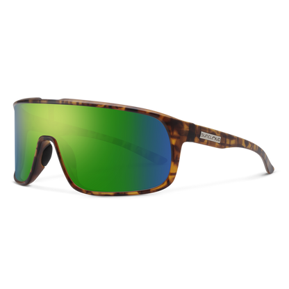 Double Up, Matte Black + Polarized Blue Mirror Lens