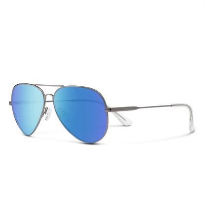 Hard Deck, Silver + Polarized Silver Mirror Lens