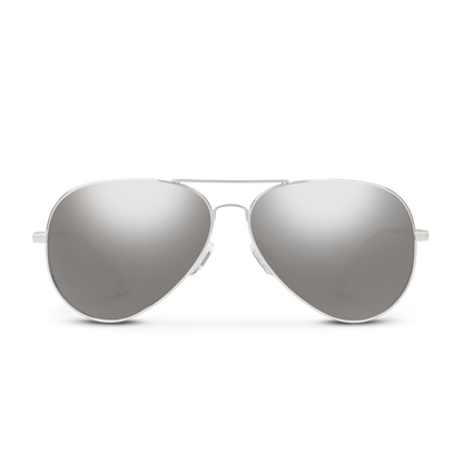 Hard Deck, Silver + Polarized Silver Mirror Lens