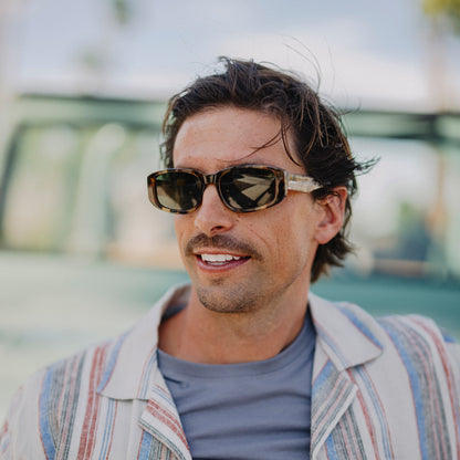 Lane, Black + Polarized Gray Green Lens