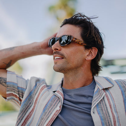 Lane, Black + Polarized Gray Green Lens