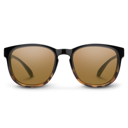 Loveseat, Black Tortoise Fade + Polarized Brown  Lens