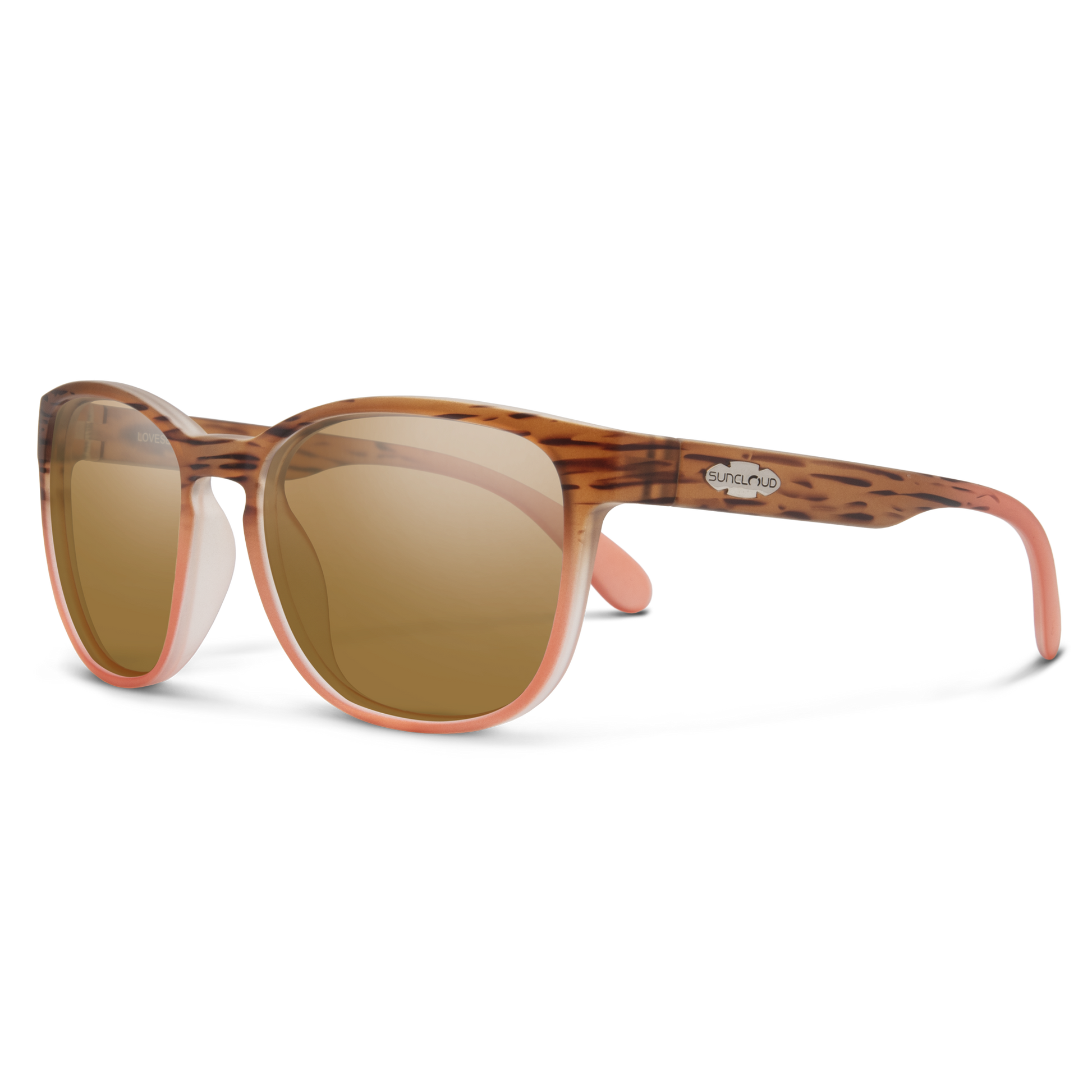 Loveseat, Black Tortoise Fade + Polarized Brown  Lens