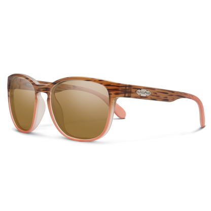 Loveseat, Black Tortoise Fade + Polarized Brown  Lens