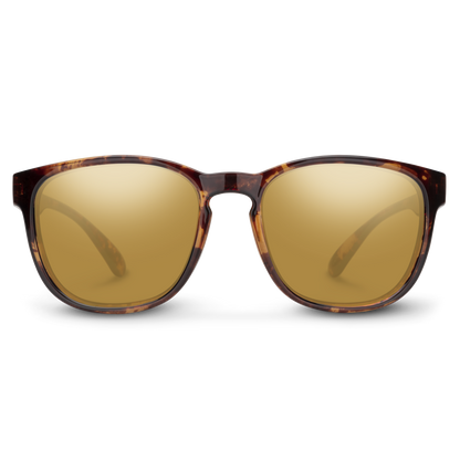 Loveseat, Black Tortoise Fade + Polarized Brown  Lens