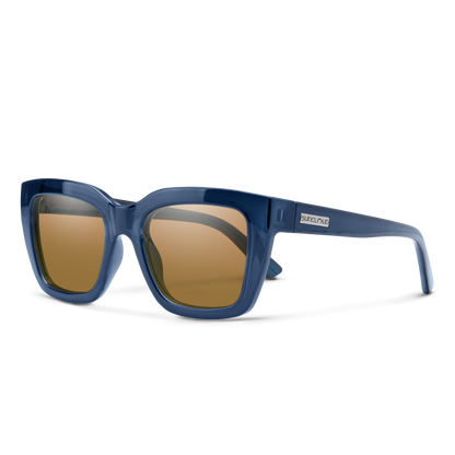 Marion, Tortoise + Polarized Pink Gold Mirror Lens