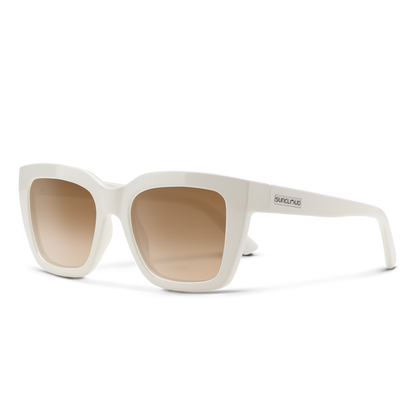 Marion, Tortoise + Polarized Pink Gold Mirror Lens