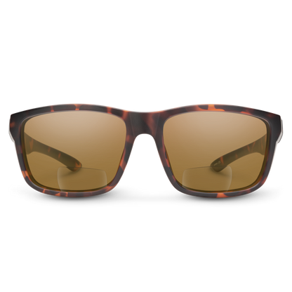 Mayor 2.00, Matte Tortoise + Polarized Brown 200 Lens