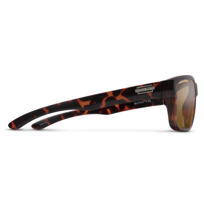 Mayor 2.00, Matte Tortoise + Polarized Brown 200 Lens