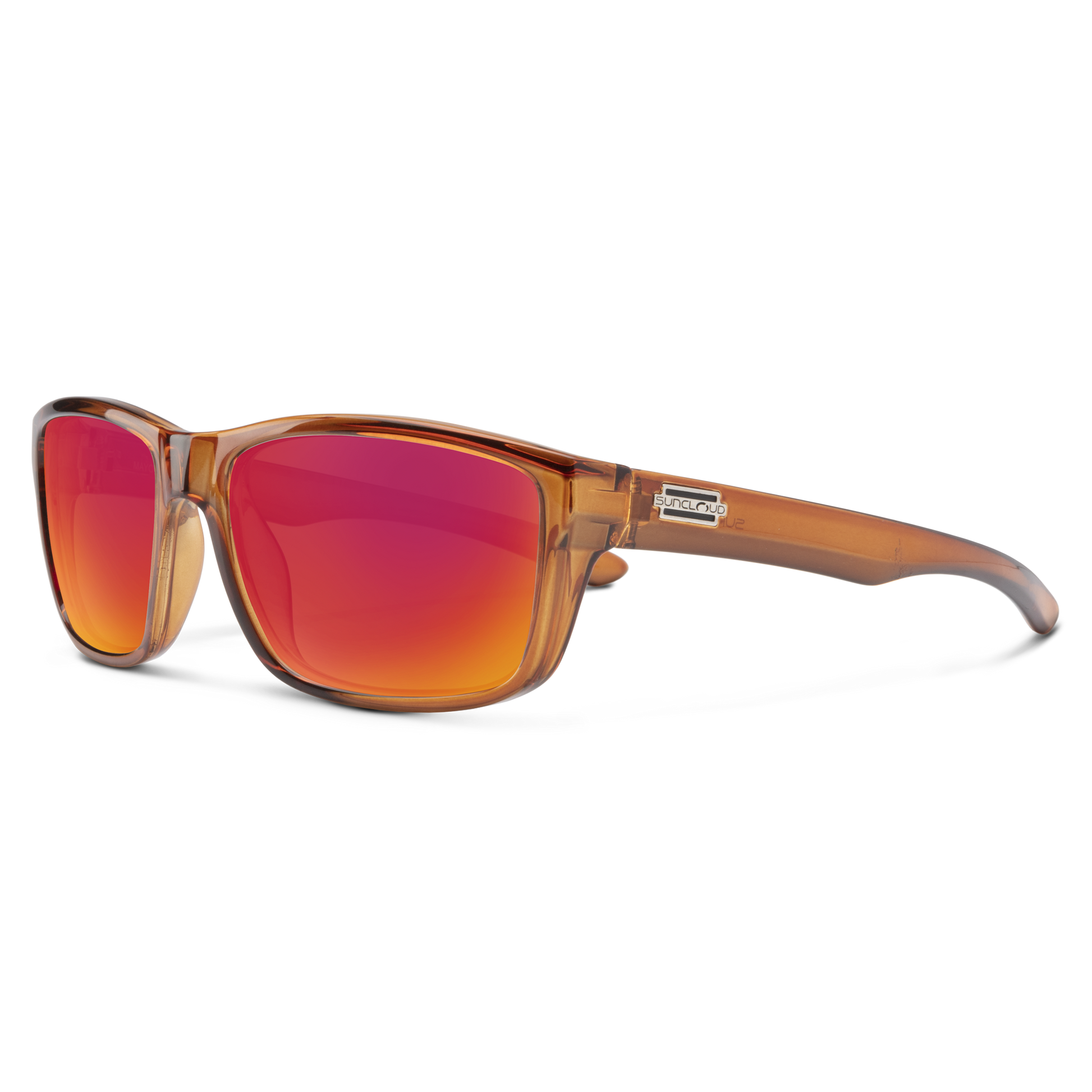 Mayor, Crystal Amber + Polarized Red Mirror Lens