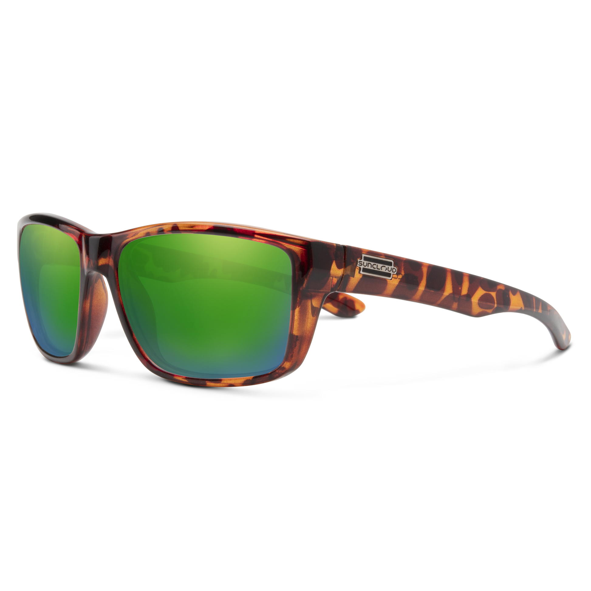 Mayor, Tortoise + Polarized Green Mirror Lens