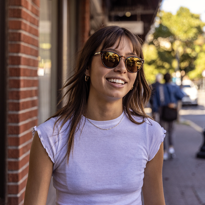 Metric, Matte Black + Polarized Gray Green Lens