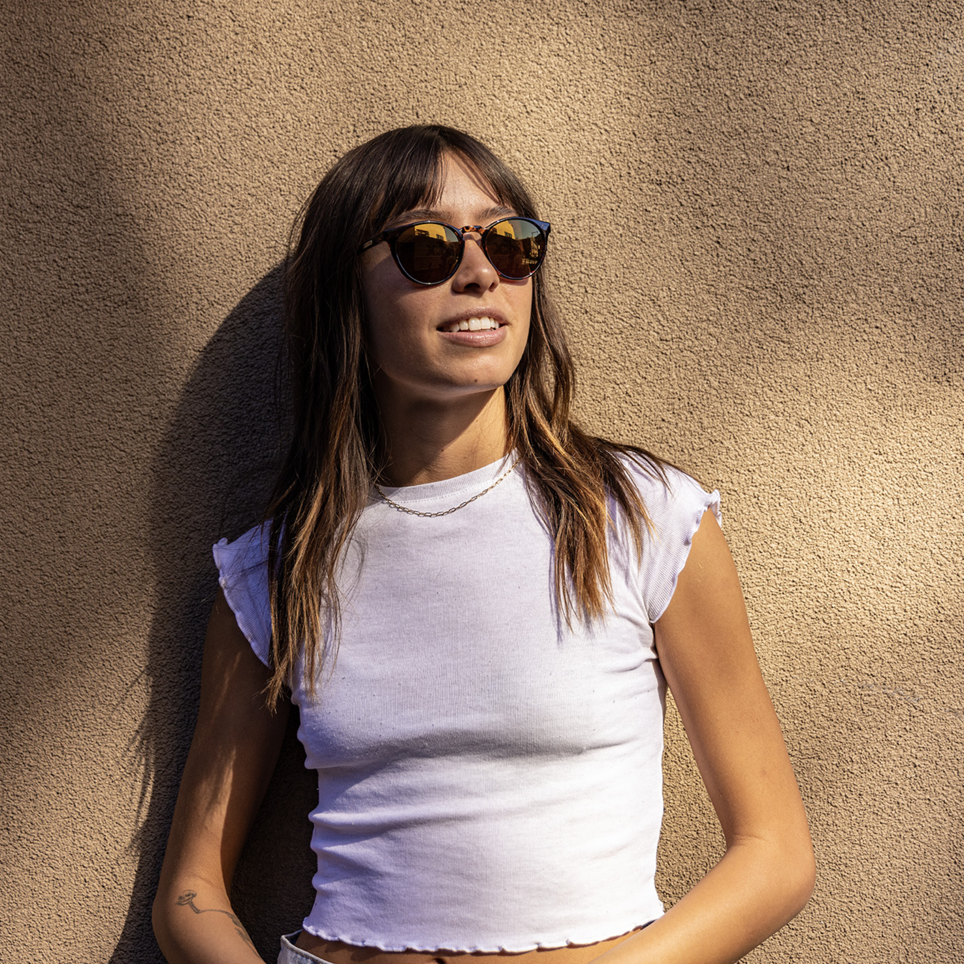 Metric, Matte Black + Polarized Gray Green Lens