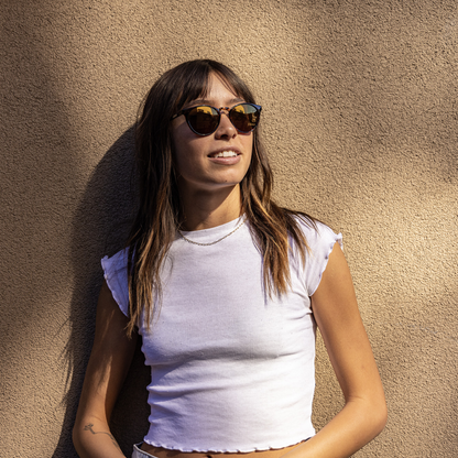 Metric, Matte Black + Polarized Gray Green Lens