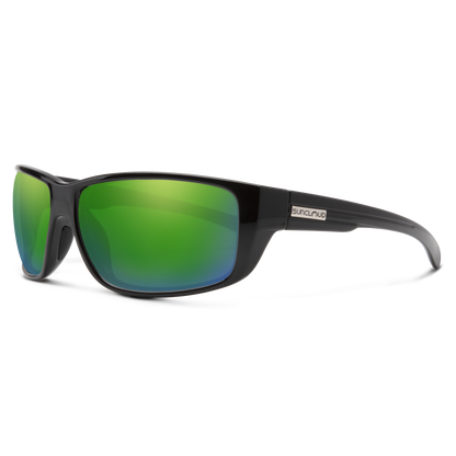 Milestone, Matte Black + Polarized Blue Mirror Lens