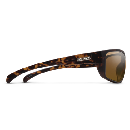 Milestone, Matte Black + Polarized Blue Mirror Lens