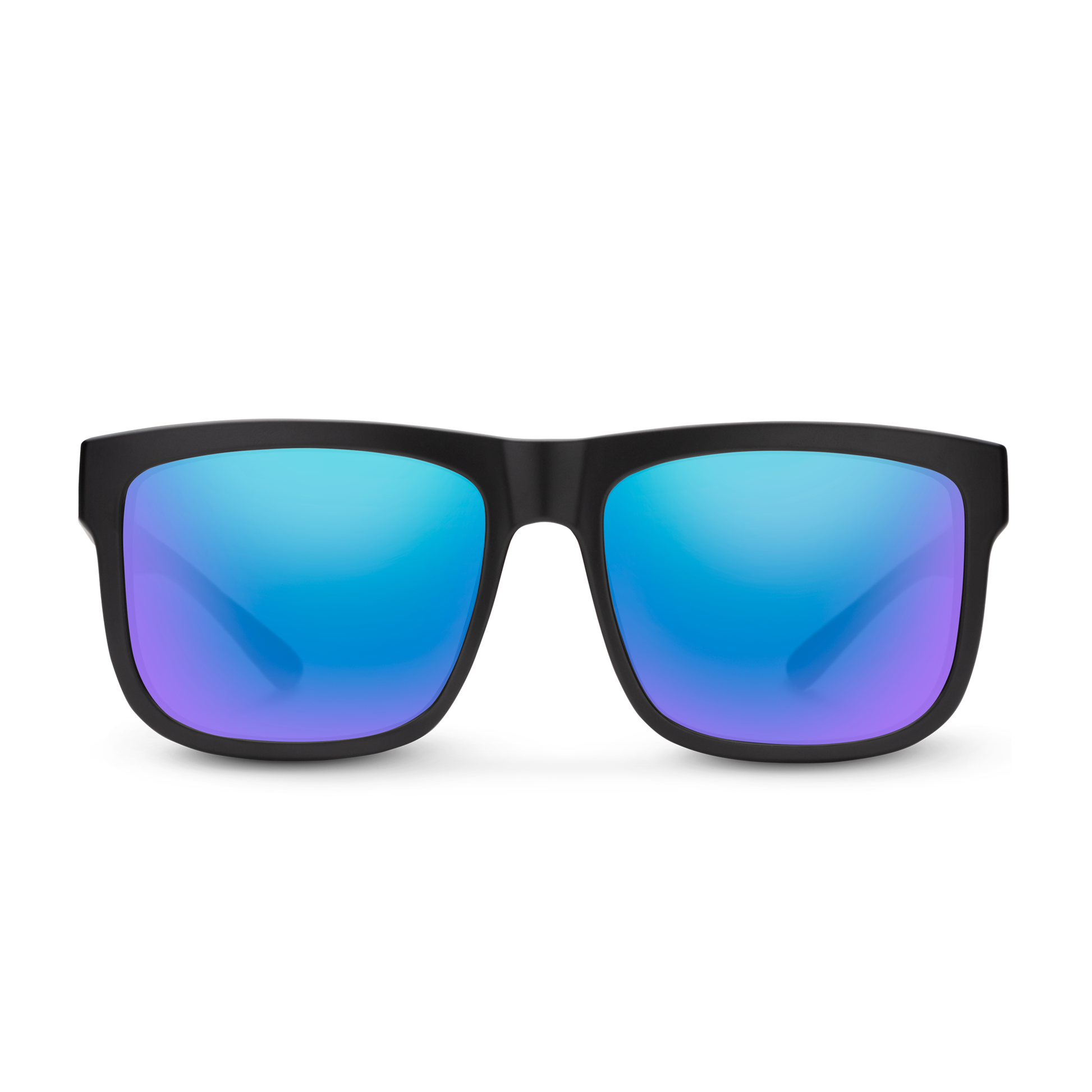 Quiver, Matte Black + Polarized Gray Green Lens