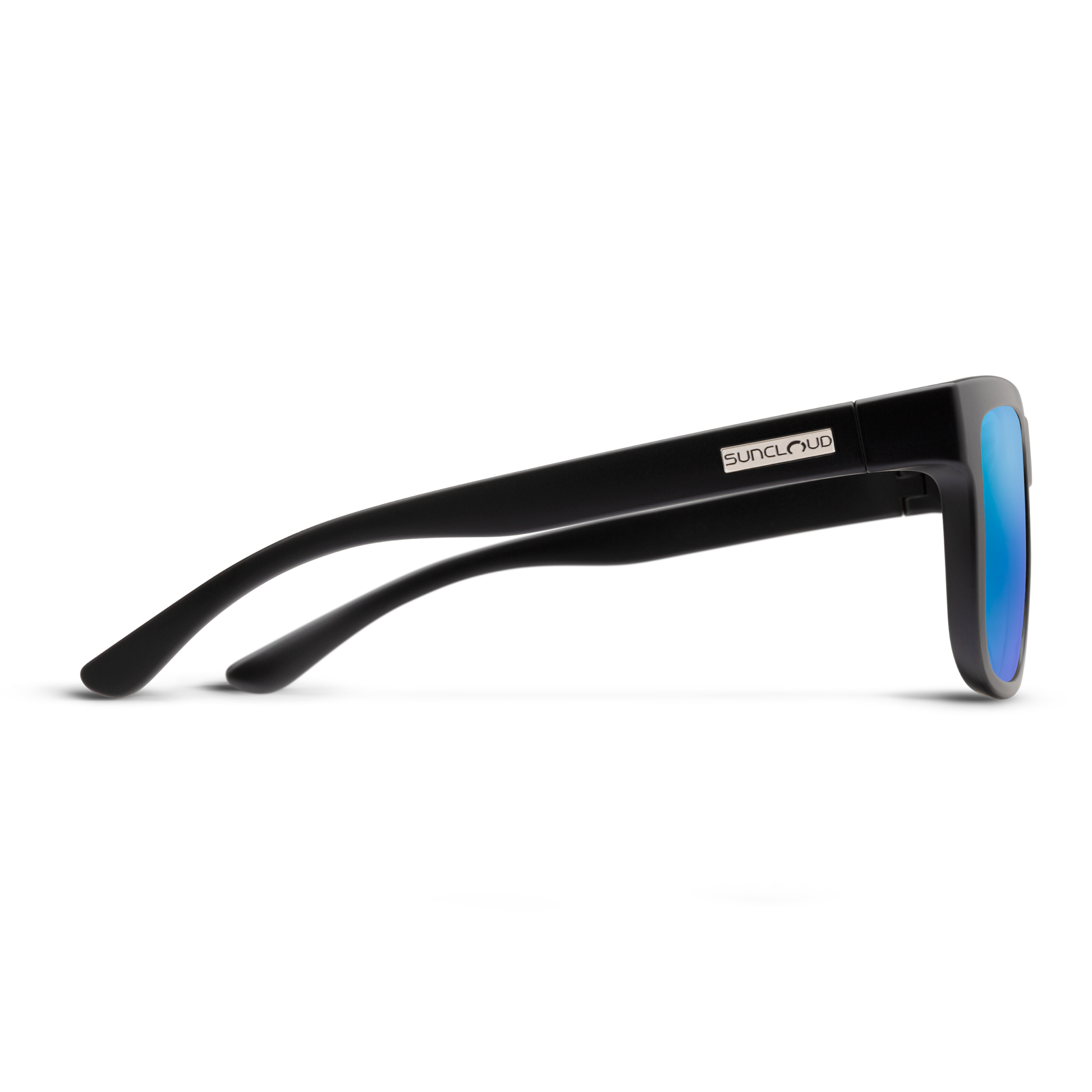 Quiver, Matte Black + Polarized Gray Green Lens
