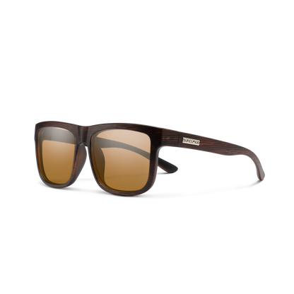 Quiver, Matte Black + Polarized Gray Green Lens
