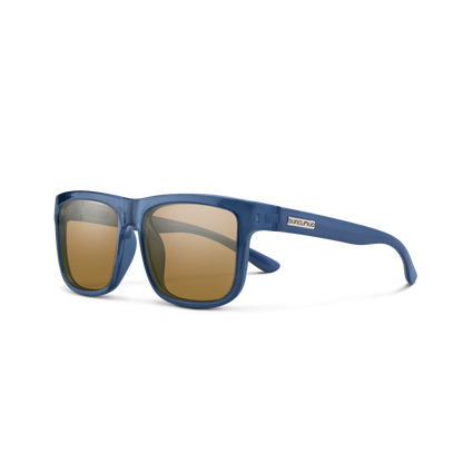 Quiver, Matte Black + Polarized Gray Green Lens