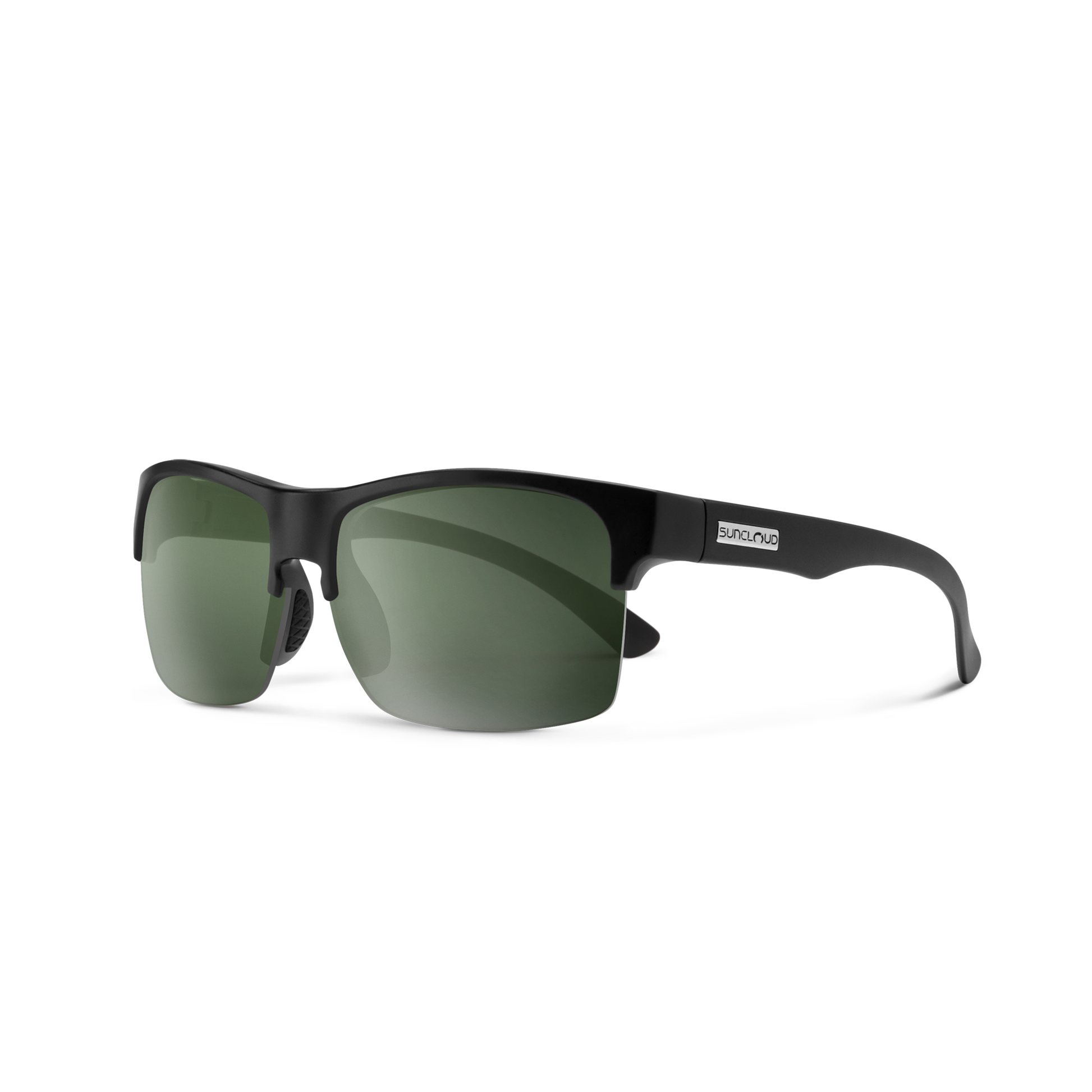 Rambler Lite, Matte Black + Polarized Gray Green Lens