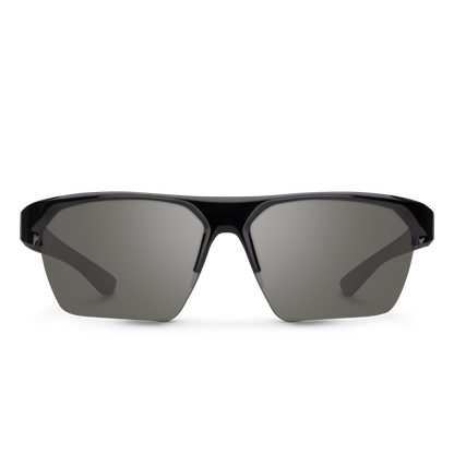 Rival, Matte Tortoise + Polarized Green Mirror Lens