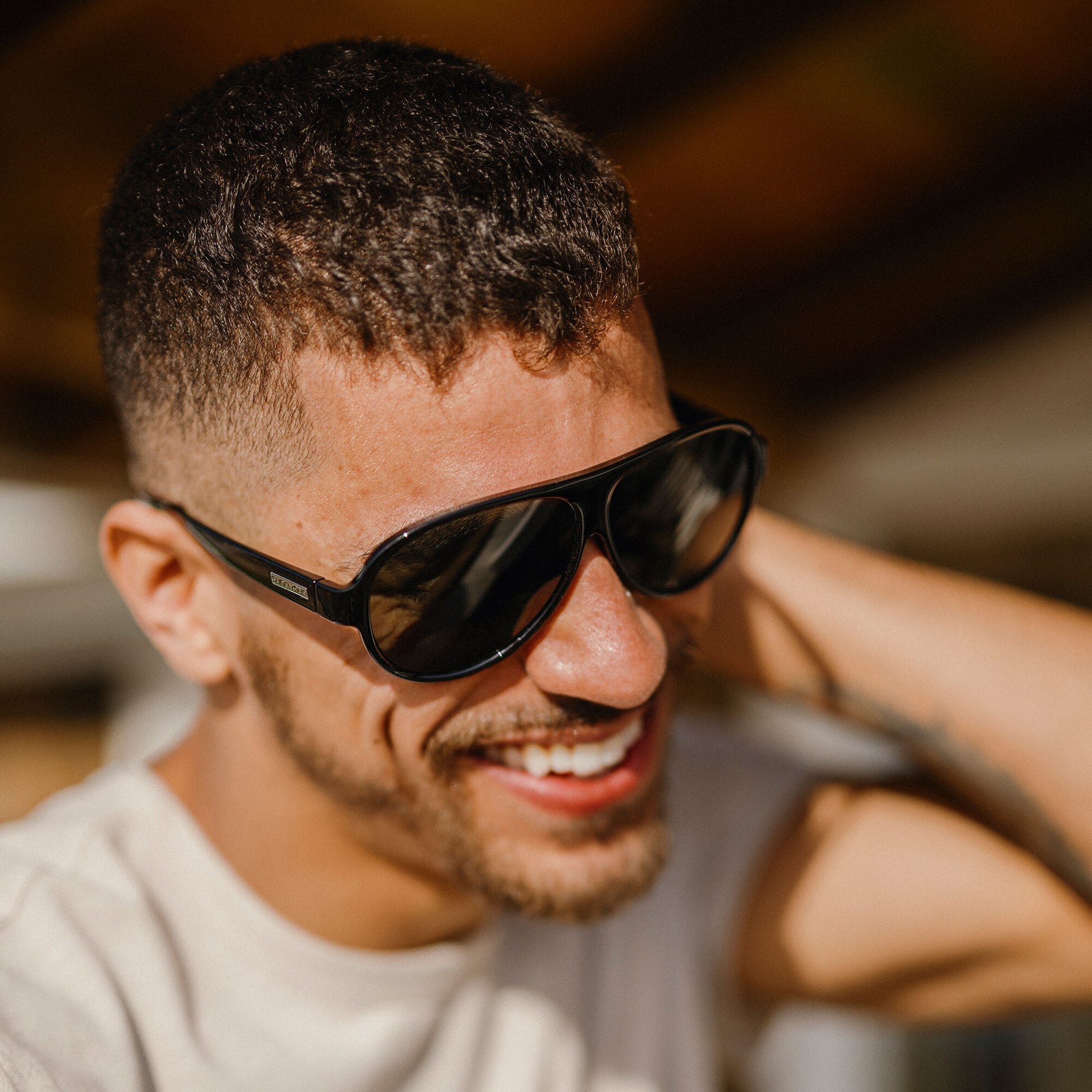 Rooney, Transparent Gray + Polarized Plasma Mirror Lens