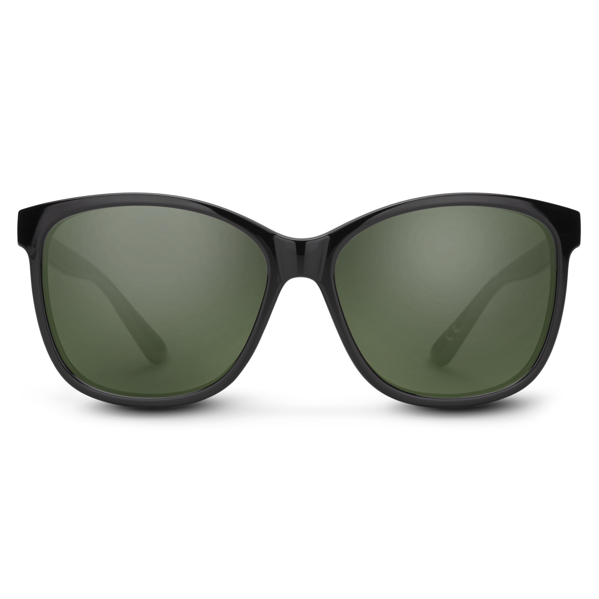 Sashay, Black + Polarized Gray Green Lens