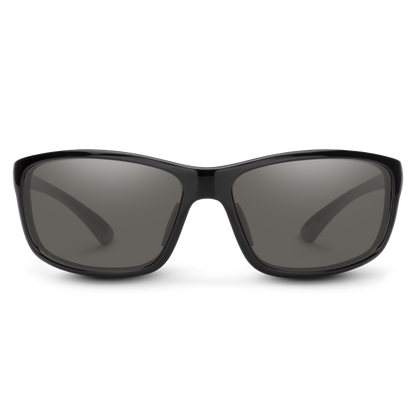 Sentry, Black + Polarized Gray  Lens