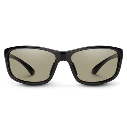 Sentry, Black + Polarized Gray  Lens