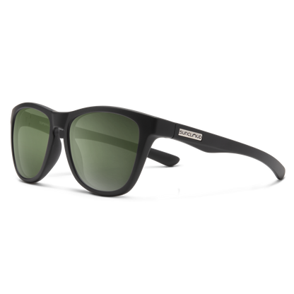 Topsail, Matte Black + Polarized Gray Green Lens
