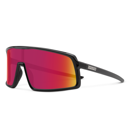 Upshot, Black + Polarized Red Mirror Lens