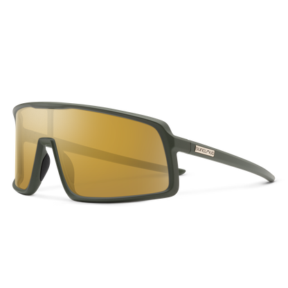 Upshot, Black + Polarized Red Mirror Lens
