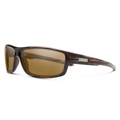 Voucher, Matte Tortoise + Polarized Brown  Lens