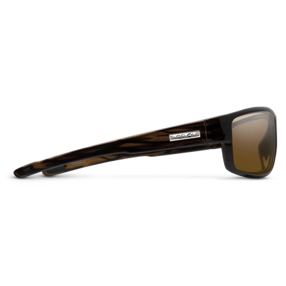 Voucher, Matte Tortoise + Polarized Brown  Lens