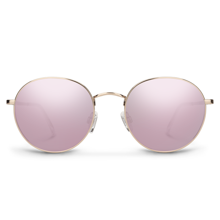 Bridge City, Rose Gold + Polarized Pink Gold Mirror Lens, hi-res