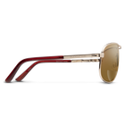 Aviator Reader, Gold + Polarized Brown 1.50 Lens, hi-res