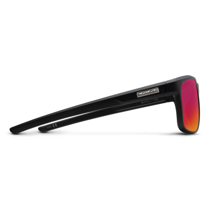 Respek, Matte Black + Polarized Red Mirror Lens, hi-res