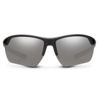 Contender, Matte Black + Polarized Silver Mirror Lens, hi-res