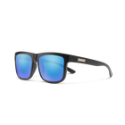 Quiver, Matte Black + Polarized Blue Mirror Lens, hi-res