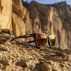 Topsail, Matte Black + Polarized Red Mirror Lens, hi-res